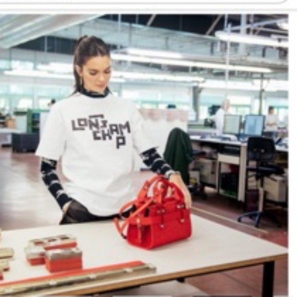 LONGCHAMP T-shirt, Sz S - Picture 6 of 6